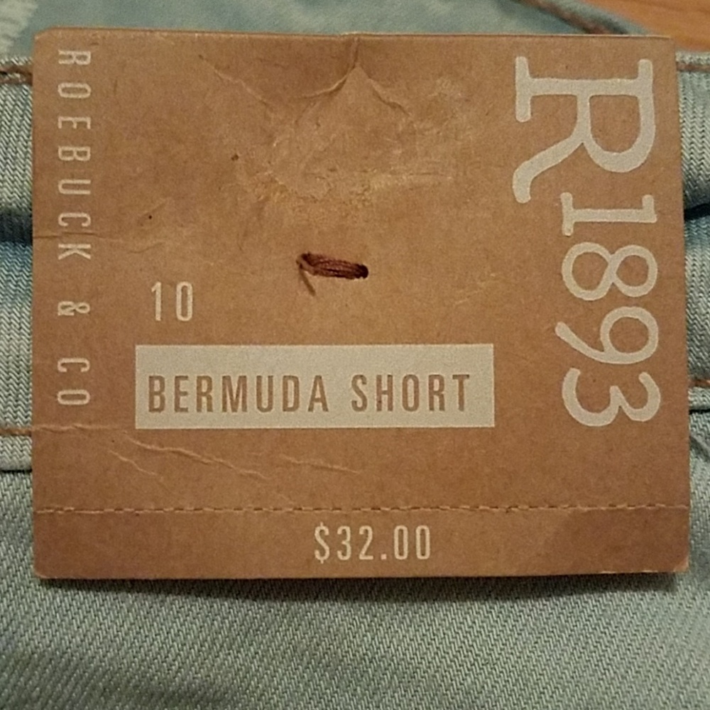 NWT Womens R1893 Bermuda Shorts - Picture 3 of 5